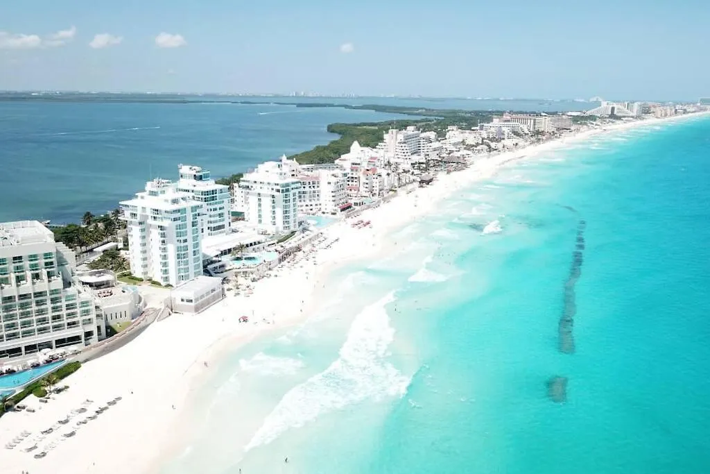 公寓 Frente Al Mar, Increible Vista, Nuevo Estudio 1 C 坎昆