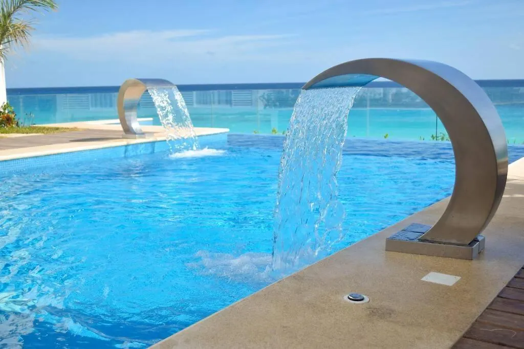 公寓 Frente Al Mar, Increible Vista, Nuevo Estudio 1 C 坎昆 墨西哥